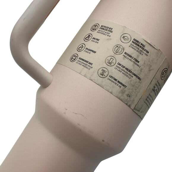 Stanley Light Pink The Quensher H2.0 The Flowstate 40 oz NWOT - Picture 6 of 10